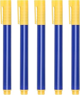 Lot de 5 stylos de contrefaçon pour faux billets, vérificateur de devises, marqueur de vérification | Outil de protection contre la fraude, stylo d